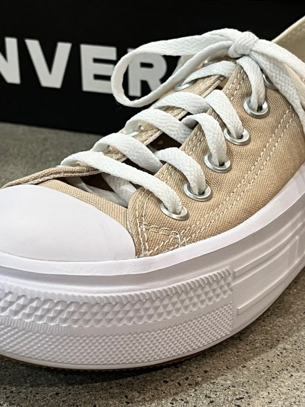 Chuck Taylor All Star Move Platform Low 'Nutty Granola' - Picture 9 of 9